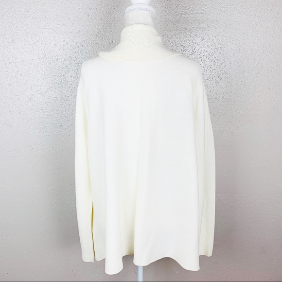 Eileen Fisher Merino Wool Open Front Cardigan 3X - Picture 2 of 7